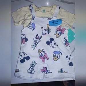 Disney Baby Romper with Classic Characters